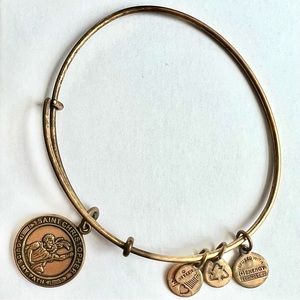 Alex and Ani St Christopher Charm Bangle